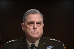 Chairman of the Joint Chiefs of Staff Gen. Mark Milley testifies before the Senate Armed Services Committee on September 28, 2021. (Photo by MANDEL NGAN/AFP via Getty Images)