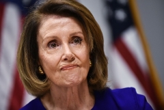 Nancy Pelosi, now Speaker of the House, sounded optimistic on Sunday about reaching an "agreement" on a framework for the Democrats' social infrastructure plan. (Photo by MANDEL NGAN/AFP via Getty Images)