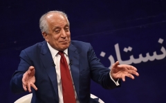 The former U.S. envoy for Afghanistan peace and reconciliation, Zalmay Khalilzad. (Photo by Wakil Kohsar/AFP/Getty Images)