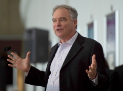 Sen. Tim Kaine (D-Va.) (Photo by ANDREW CABALLERO-REYNOLDS/AFP via Getty Images)