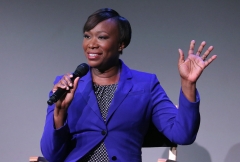 MSNBC host Joy Reid gives a speech. (Photo credit: J. Countess/Getty Images)