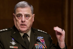 Mark Milley is chairman of the Joint Chiefs of Staff. (Photo credit: EVELYN HOCKSTEIN/POOL/AFP via Getty Images)