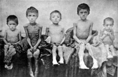 Victims of the Soviet-made famine in Ukraine, the Holodomor, 1932-33. (Screenshot)