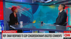 CNN's Jake Tapper interviewed Rep. Ilhan Omar (D-Minn.) on Dec. 5, 2021, omitting a few pertinent facts. (Photo: Screen capture)