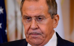 Russian Foreign Minister Sergei Lavrov. (Photo by Andrew Caballero-Reynolds/AFP/Getty Images)