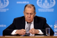 Russian Foreign Minister Sergei Lavrov. (Photo by Dimitar Dilkoff/AFP via Getty Images