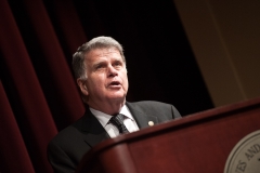 US Archivist David Ferriero speaks during a discussion on "The Fourteenth Day: JFK and the Aftermath of the Cuban Missile Crisis/The Secret White House Tapes" at McGowan Theater. (Photo credit: Kris Connor/Getty Images)