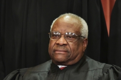 Associate Justice Clarence Thomas. (Photo credit: MANDEL NGAN/AFP via Getty Images)