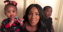 Featured is a mom with her children. (Photo credit: YouTube/The Mom's View)