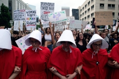 Pro-abortion activists demonstrate in Denver, Colo. (Photo credit: JASON CONNOLLY/AFP via Getty Images)