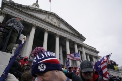 Featured are Trump supporters at the Capitol on Jan. 6, 2021. (Photo credit: ALEX EDELMAN/AFP via Getty Images)