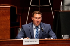 Rep. Guy Reschenthaler (R-PA) speaks during the House Judiciary committee hearing on "Oversight of the Department of Justice: Political Interference and Threats to Prosecutorial Independence", on Capitol Hill on June 24, 2020 in Washington DC. (Photo by ANNA MONEYMAKER/POOL/AFP via Getty Images)