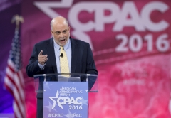 Mark Levin speaks at the Conservative Political Action Conference. (Photo credit: SAUL LOEB/AFP via Getty Images)