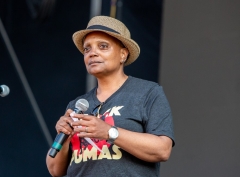 Chicago Mayor Lori Lightfoot (D).  (Getty Images)