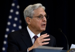 US Attorney General Merrick Garland (Photo by OLIVIER DOULIERY/AFP via Getty Images) US Attorney General Merrick Garland (Photo by OLIVIER DOULIERY/AFP via Getty Images)