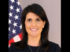 Ambassador Nikki Haley. (Screenshot, Wikipedia) Ambassador Nikki Haley. (Screenshot, Wikipedia)