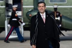 Director of National Intelligence, John Ratcliffe, arrives to board Air Force One at Joint Base Andrews in Maryland on December 12, 2020. (Photo by BRENDAN SMIALOWSKI/AFP via Getty Images) Director of National Intelligence, John Ratcliffe, arrives to board Air Force One at Joint Base Andrews in Maryland on December 12, 2020. (Photo by BRENDAN SMIALOWSKI/AFP via Getty Images)