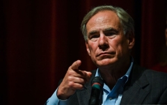 Texas Governor Greg Abbott speaks during a press conference in Uvalde, Texas on May 27, 2022. - A top Texas security official said Friday that police were wrong to delay storming the classroom where a teen gunman was holed up with dead and wounded children -- fueling fears that police inaction cost lives in Uvalde. (Photo by CHANDAN KHANNA/AFP via Getty Images) Texas Governor Greg Abbott speaks during a press conference in Uvalde, Texas on May 27, 2022. - A top Texas security official said Friday that police were wrong to delay storming the classroom where a teen gunman was holed up with dead and wounded children -- fueling fears that police inaction cost lives in Uvalde. (Photo by CHANDAN KHANNA/AFP via Getty Images)