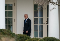 President Joe Biden walks to the Oval Office after returning to White House in Washington, DC on January 23, 2023. (Photo by ANDREW CABALLERO-REYNOLDS/AFP via Getty Images) President Joe Biden walks to the Oval Office after returning to White House in Washington, DC on January 23, 2023. (Photo by ANDREW CABALLERO-REYNOLDS/AFP via Getty Images)