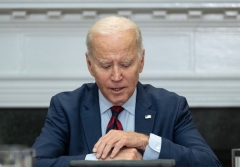 President Joe Biden speaks as he hosts Democratic Congressional leaders in the Roosevelt Room of the White House in Washington, DC, on January 24, 2023. (Photo by ANDREW CABALLERO-REYNOLDS/AFP via Getty Images) President Joe Biden speaks as he hosts Democratic Congressional leaders in the Roosevelt Room of the White House in Washington, DC, on January 24, 2023. (Photo by ANDREW CABALLERO-REYNOLDS/AFP via Getty Images)
