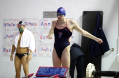 Transgender female swimmer Lea Thomas. (Getty Images)