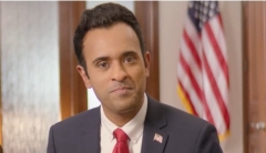 Asset manager and GOP presidential candidate Vivek Ramaswamy.  (Screenshot)  