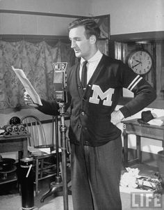 Tom Harmon. (Bentley Library, University of Michigan)