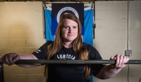 JayCee Cooer, a transgender female (biological male) powerlifter.  (Screenshot)  
