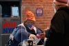 An individual prepares to vote. (Photo credit: ANGELA WEISS/AFP via Getty Images)