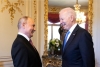 Russian President Vladimir Putin and U.S. President Joe Biden in Geneva, Switzerland, June 16, 2021. (Photo by Peter Klaunzer-Pool/Keystone via Getty Images)