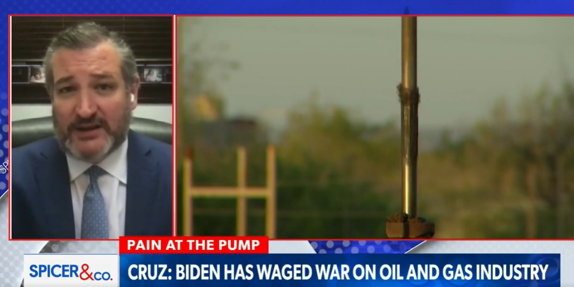 Sen. Cruz: High Gas Prices Are the 'Intended Effect' of Biden's Green Energy Agenda - Vimarsana News