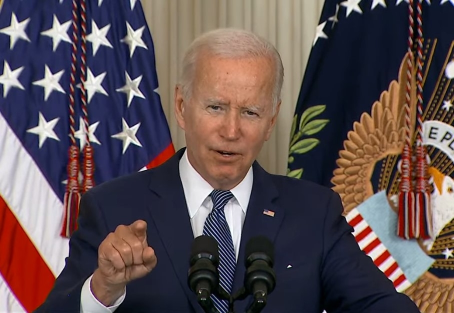 Biden: 'Inflation Reduction Act Invests $369B to Take the Most Aggressive Action Ever, Ever, Ever, Ever, in Confronting the Climate Crisis' - Vimarsana News
