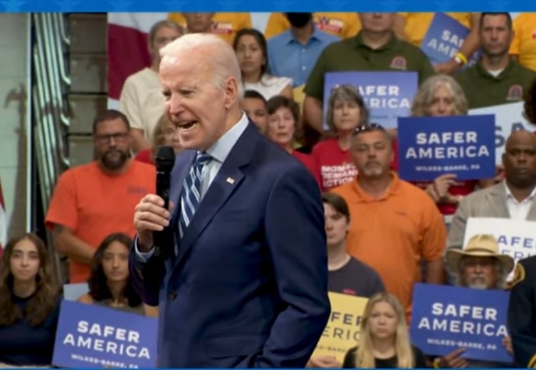 Biden: 'Not a Joke. Not a Joke.''I'm Not Joking.''Not a Joke.''Not a Joke.''I'm Not Joking.''I'm Not Joking.''Not a Joke.''Not a Joke.' - Vimarsana News
