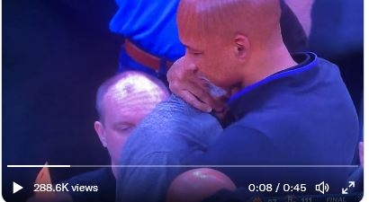 NBA Coach Consoles and Prays with Winning Coach On-Camera After First Game Back Since Father's Death - Vimarsana News