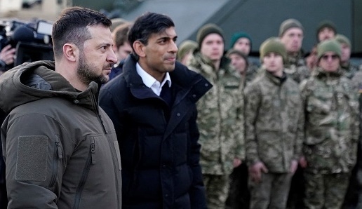 Zelenskyy Pays Surprise Visit to UK Ahead of Anticipated New Russian Offensive - Vimarsana News