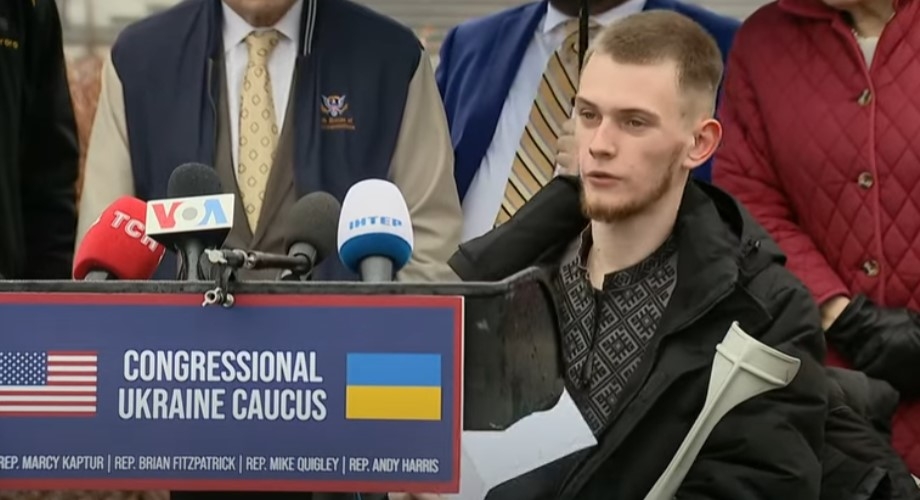 Wounded Ukrainian Soldiers, Families at Capitol Hill: 'We Are Going to Stay' the Fight as 'Long as It Takes' - Vimarsana News