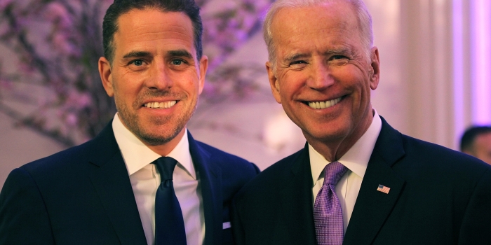 Featured is President Joe Biden with son Hunter. (Photo credit: Teresa Kroeger/Getty Images)