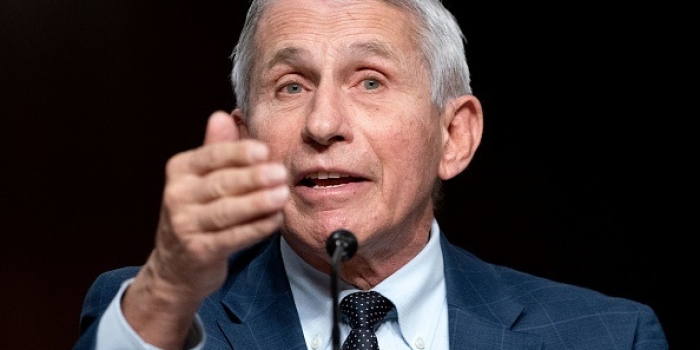 Dr. Anthony Fauci, White House Chief Medical Advisor and Director of the National Institute of Allergy and Infectious Diseases. (Photo by GREG NASH/POOL/AFP via Getty Images)