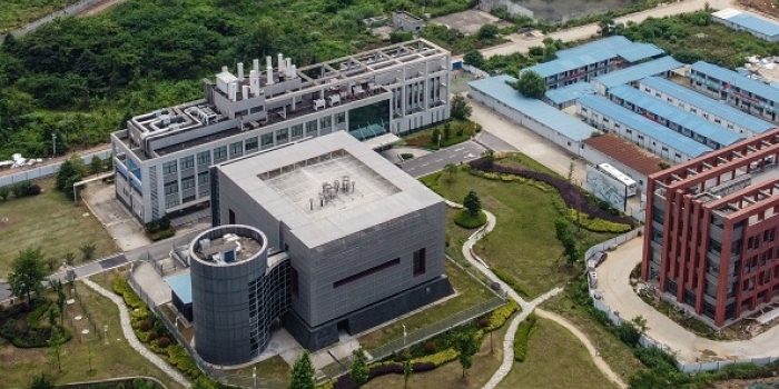 The Wuhan Institute of Virology in Wuhan is China’s specialist lab studying pathogens including bat coronaviruses. (Photo by Hector Retamal/AFP via Getty Images) 