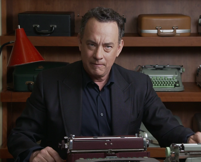 Tom Hanks Typewriter Technology ‘Can Never be Hacked by Forces of Evil’